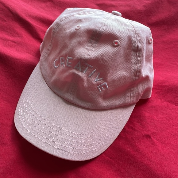 [POKETO] Pink Creative Dad Hat/Baseball Cap - Picture 4 of 4